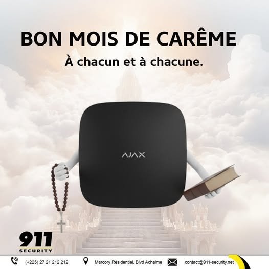 911 SECURITY souhaite un bon mois de Carême à chacun et à chacune