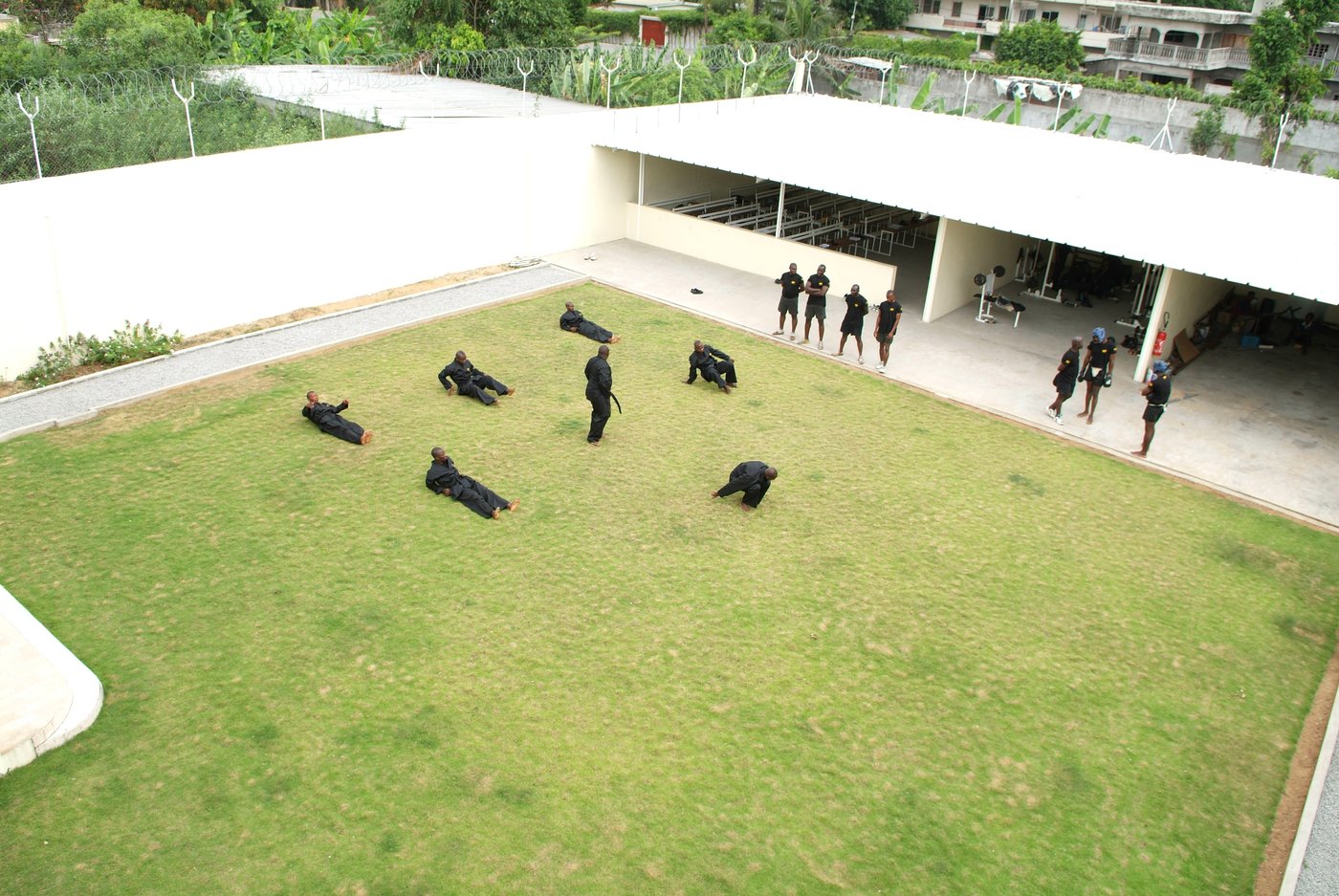 Entraînement physique des agents 911 SECURITY